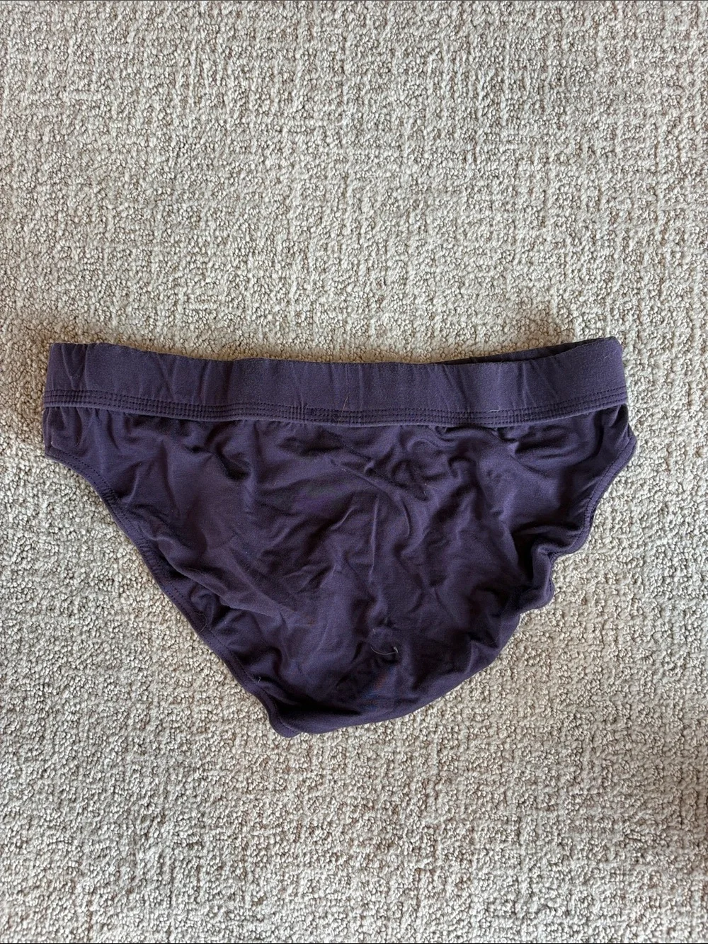 Obviously Men's Breathable Briefs in Deep Purple - Comfortable Everyday Support